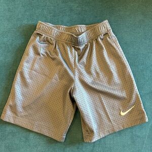 Kids Nike Gray Mesh Shorts
